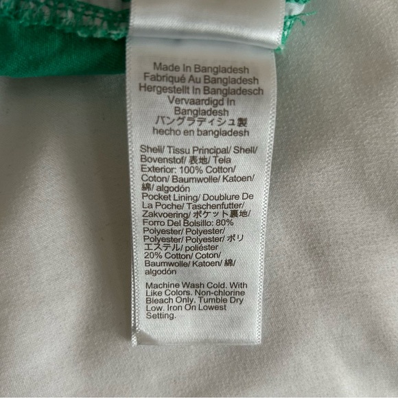 j.crew green classic chino shorts - Picture 4 of 4